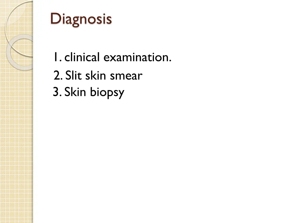 diagnosis