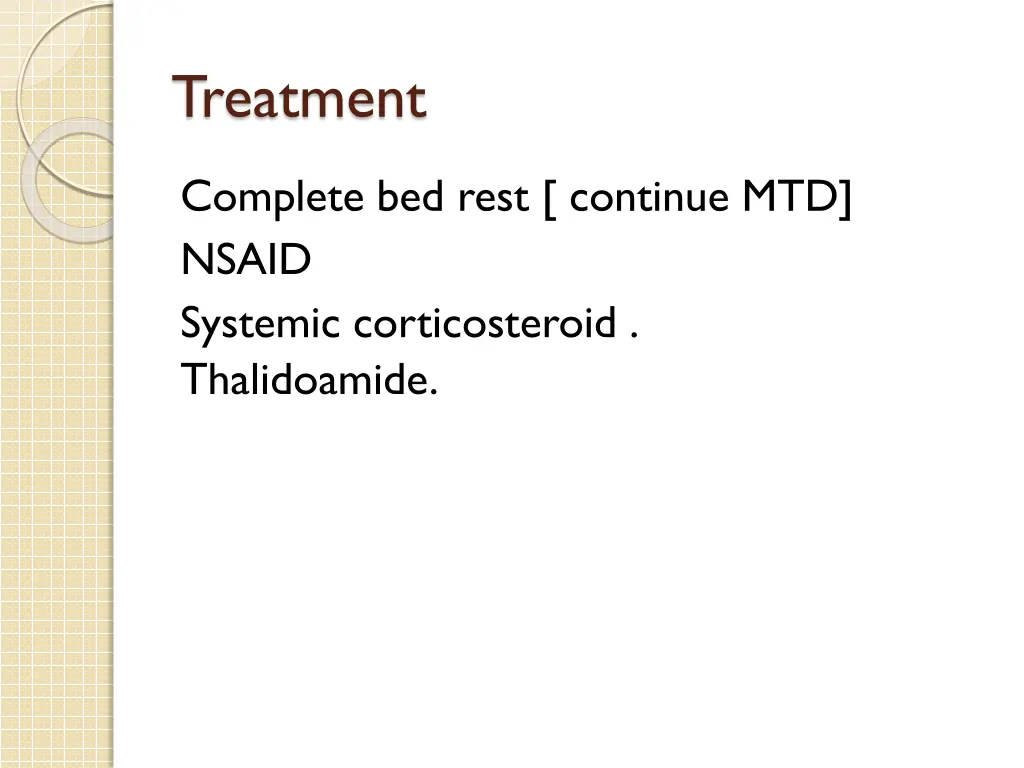 treatment