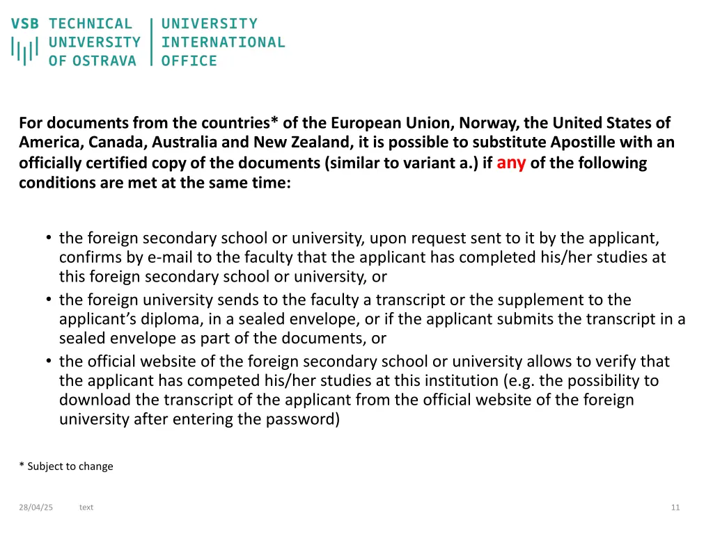 for documents from the countries of the european