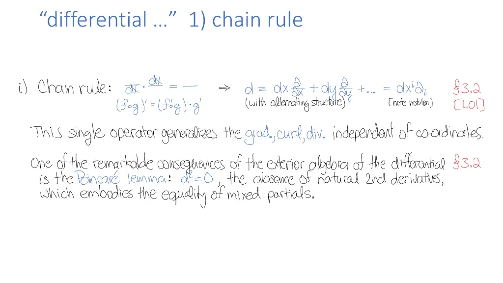differential 1 chain rule