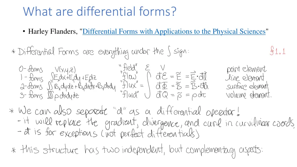 what are differential forms