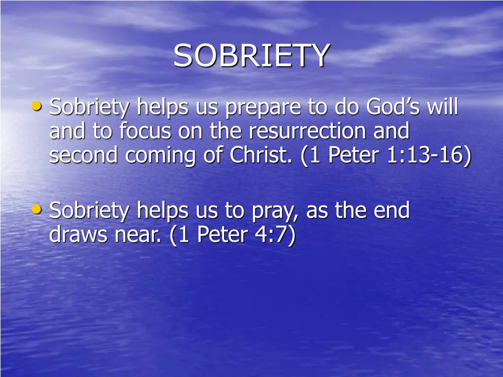 sobriety 4