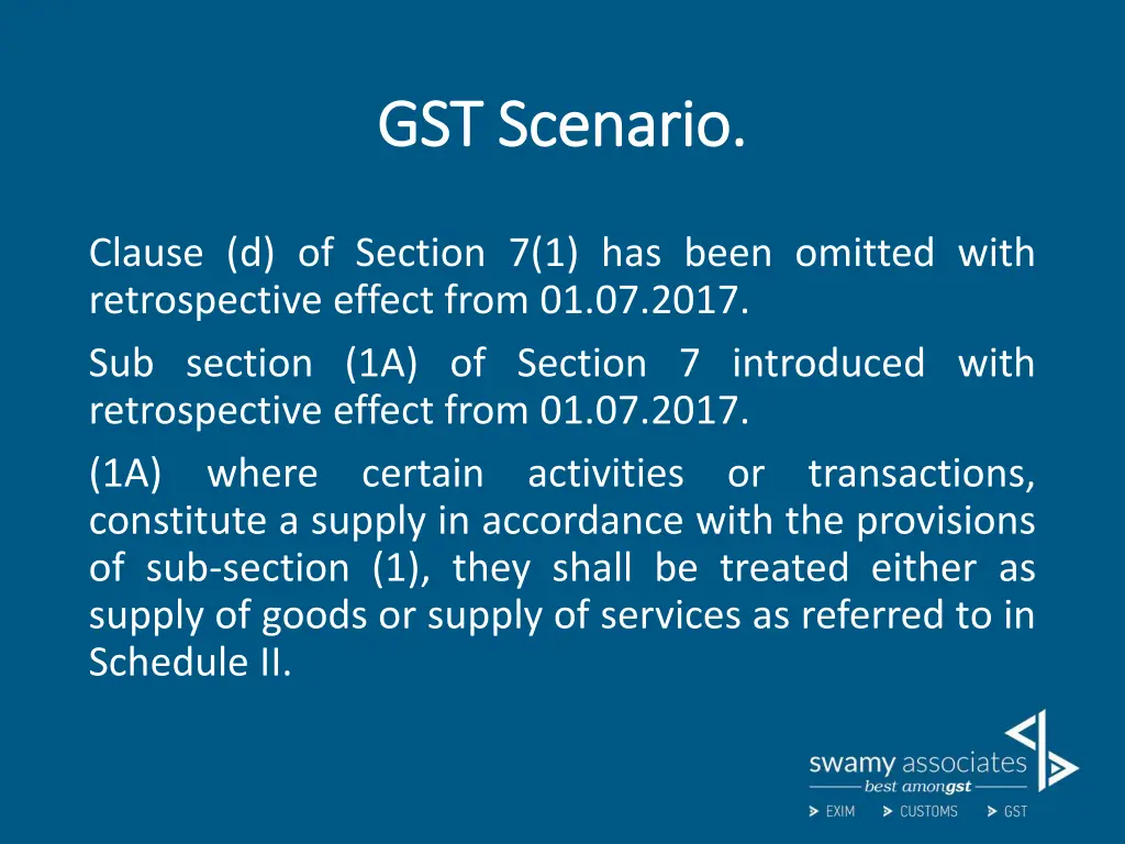 gst scenario gst scenario 4