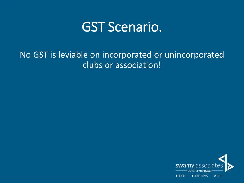 gst scenario gst scenario 6