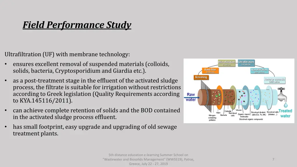 field performance study