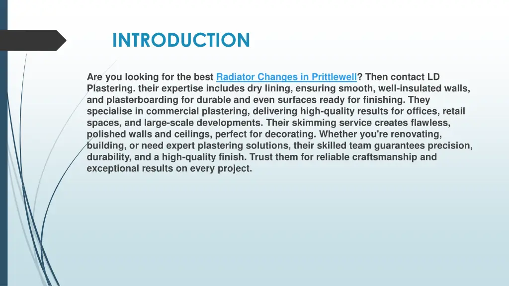 introduction
