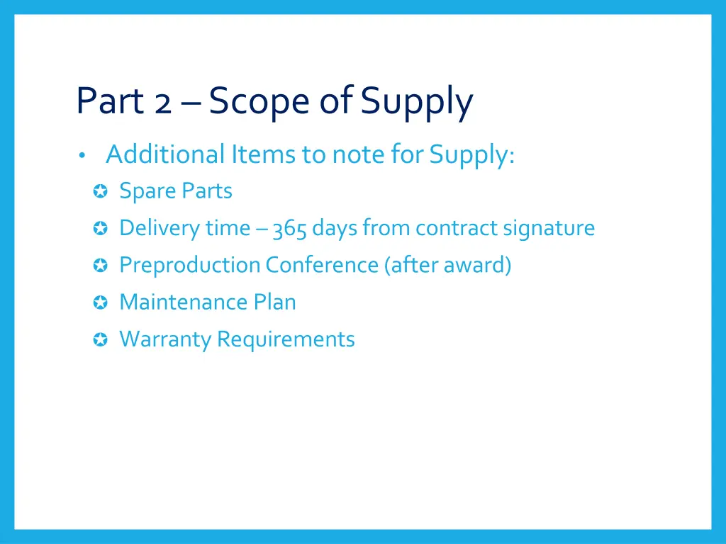 part 2 scope of supply 2