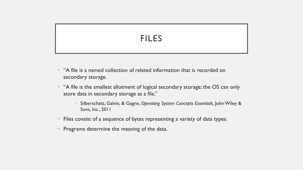 files