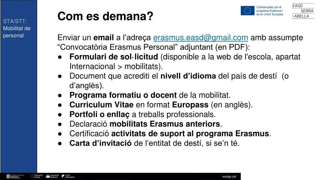 com es demana