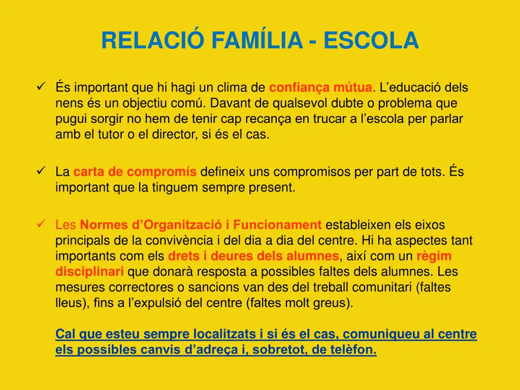 relaci fam lia escola