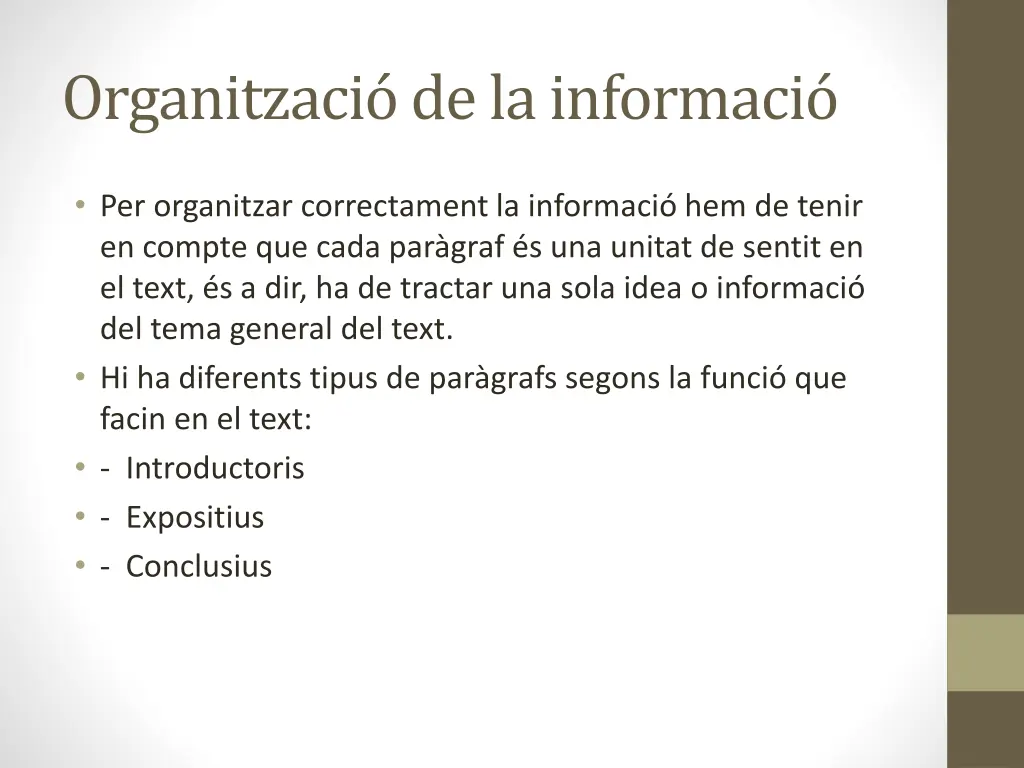 organitzaci de la informaci 1