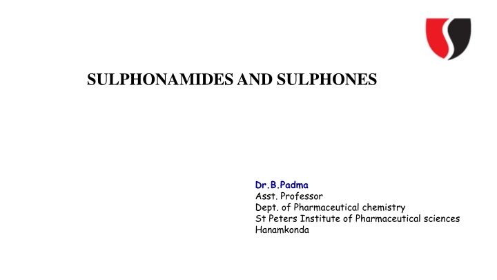 sulphonamides and sulphones