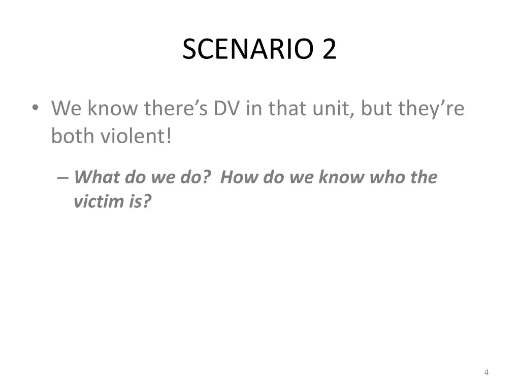 scenario 2