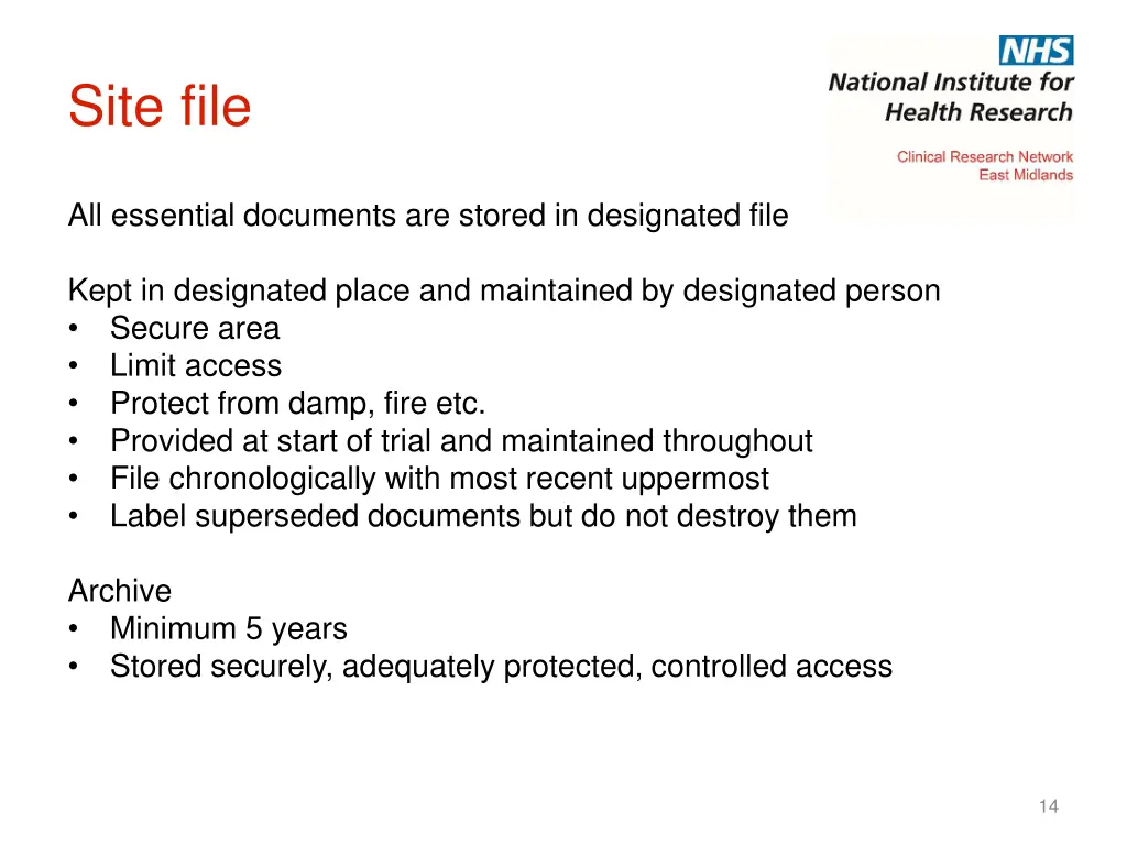 site file