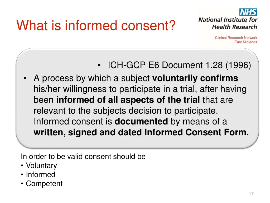 what is informed consent