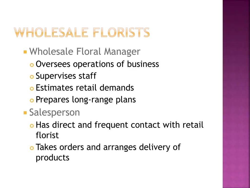 wholesale florists 1