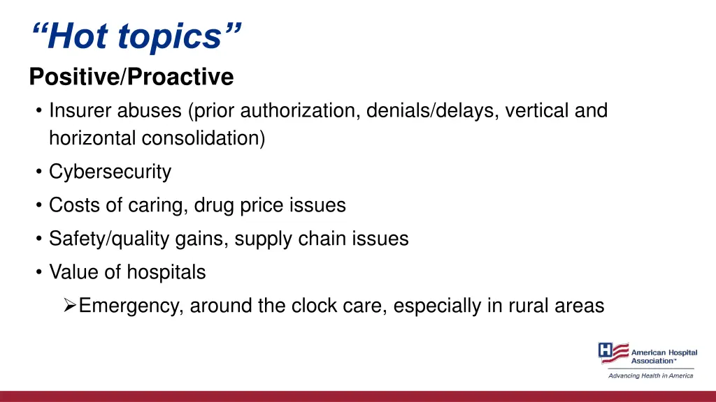 hot topics positive proactive insurer abuses