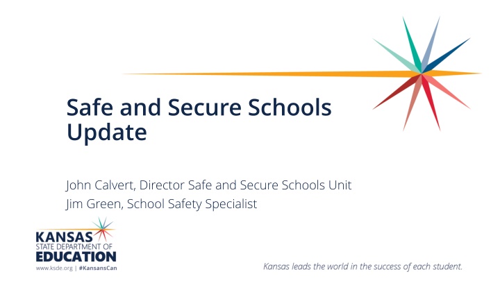 safe and secure schools update