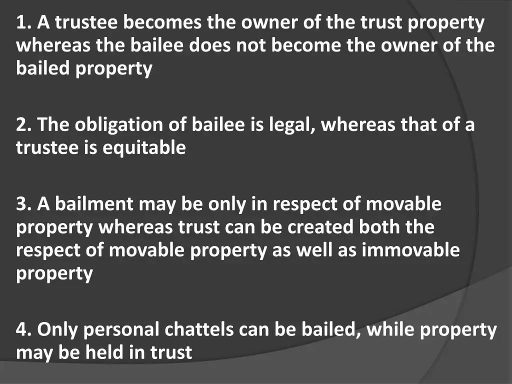 1 a trustee becomes the owner of the trust
