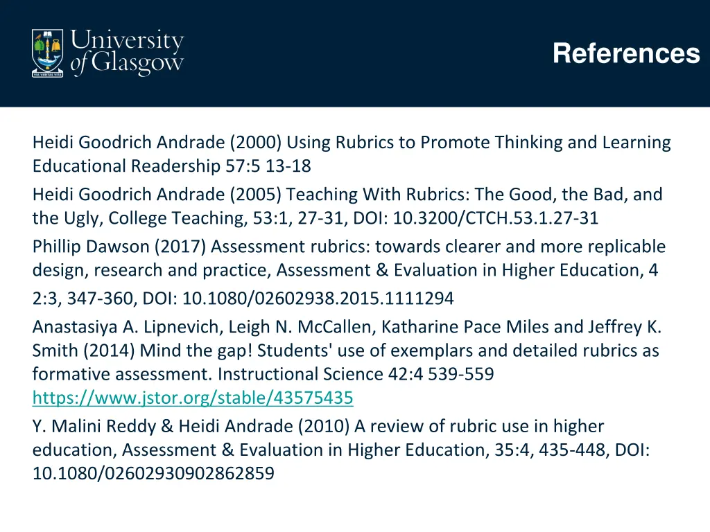 references