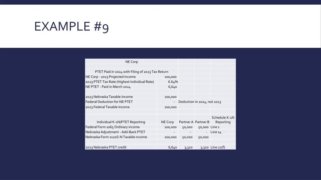 example 9