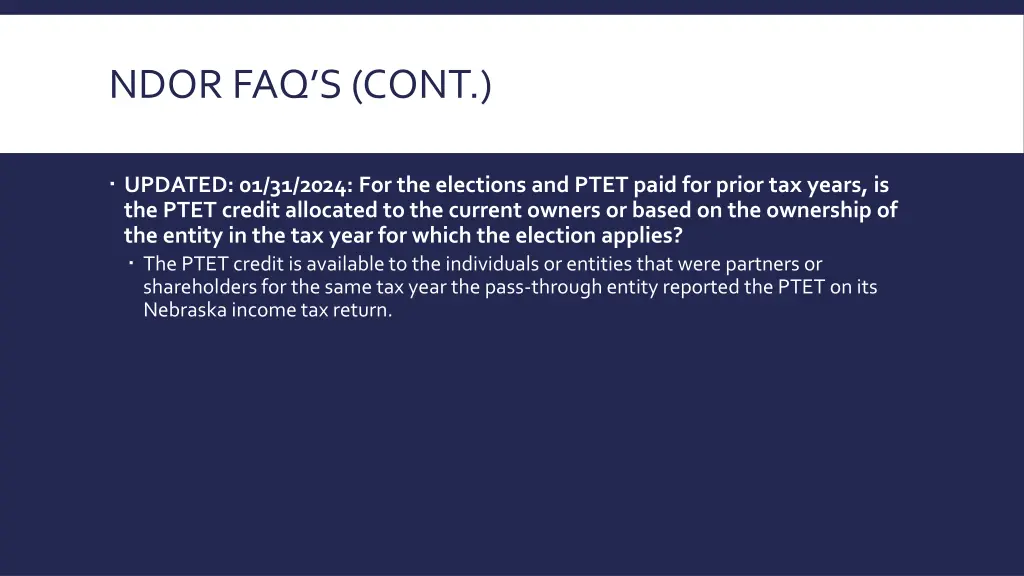 ndor faq s cont 11