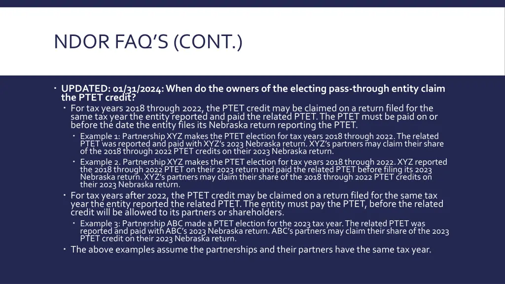 ndor faq s cont 14