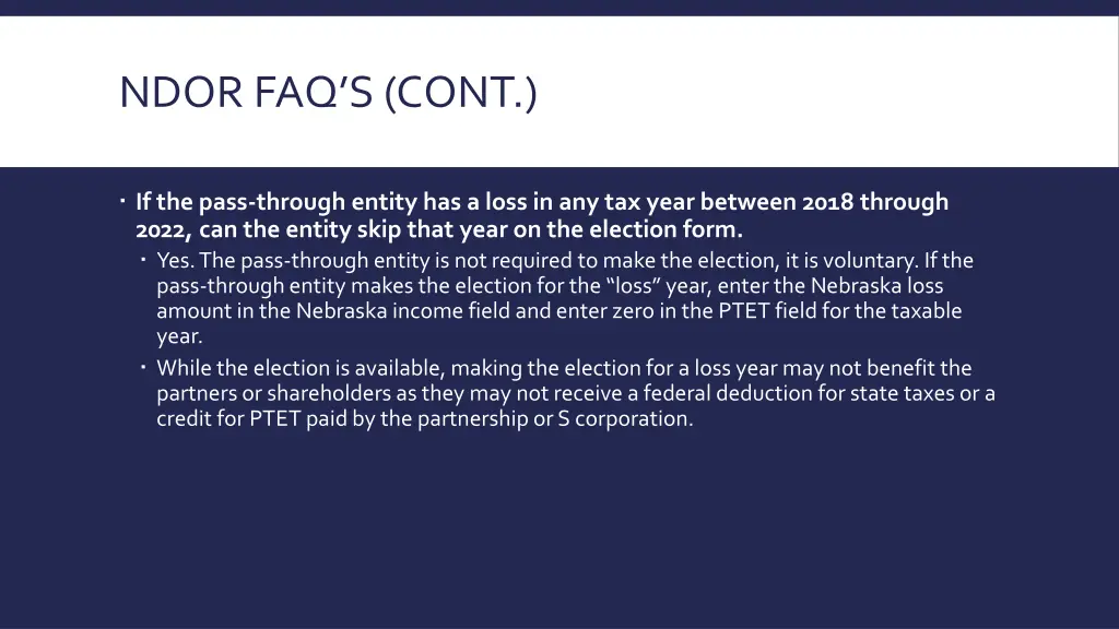 ndor faq s cont 8