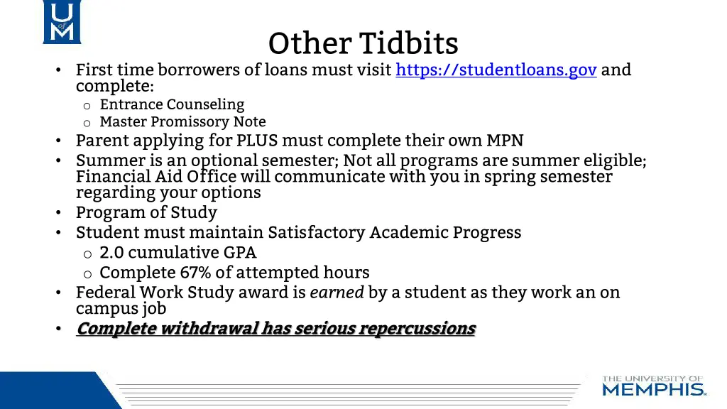 other tidbits