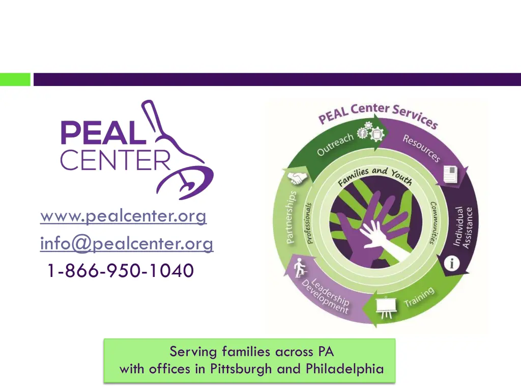 www pealcenter org info@pealcenter