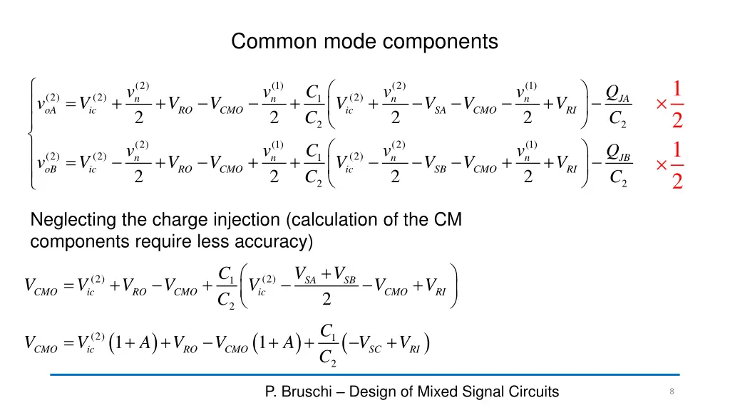 common mode components
