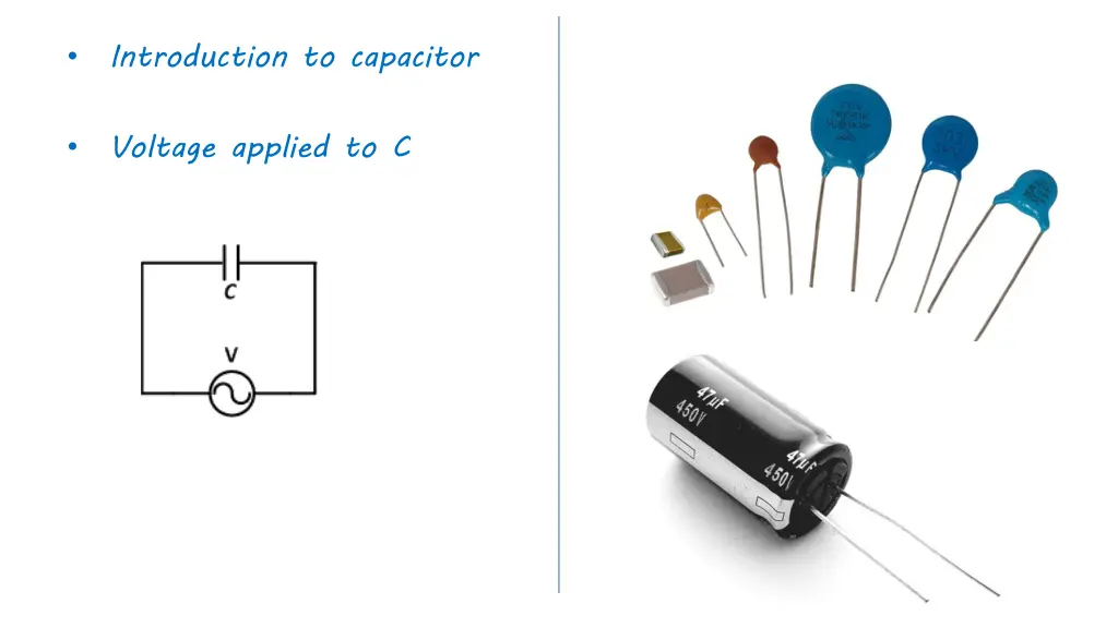 introduction to capacitor