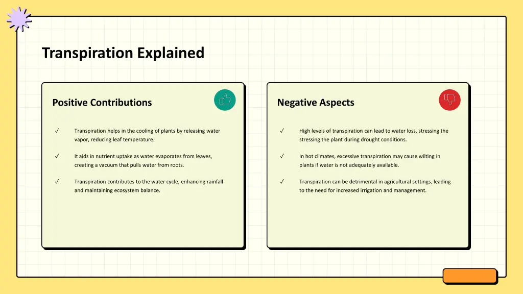transpiration explained