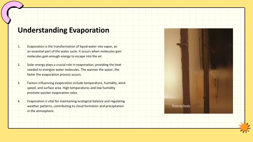 understanding evaporation