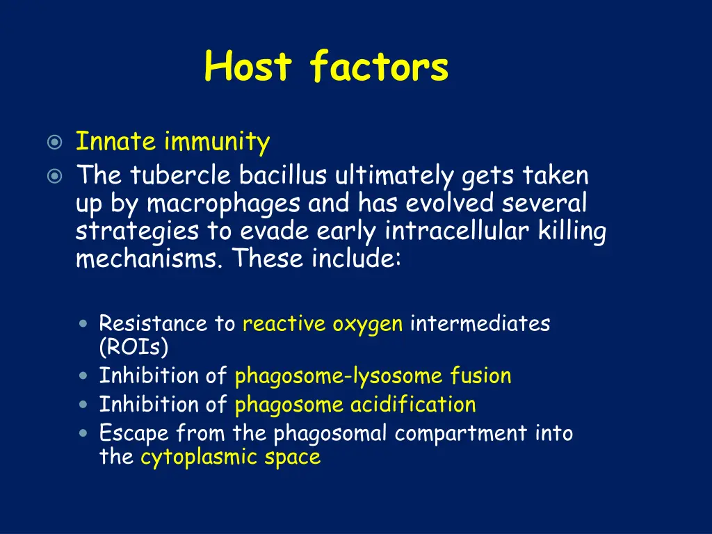 host factors