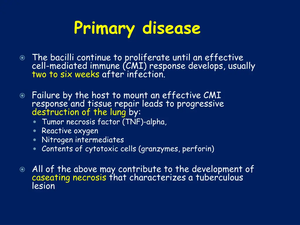 primary disease 1