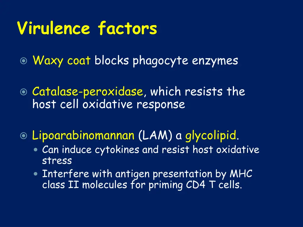 virulence factors