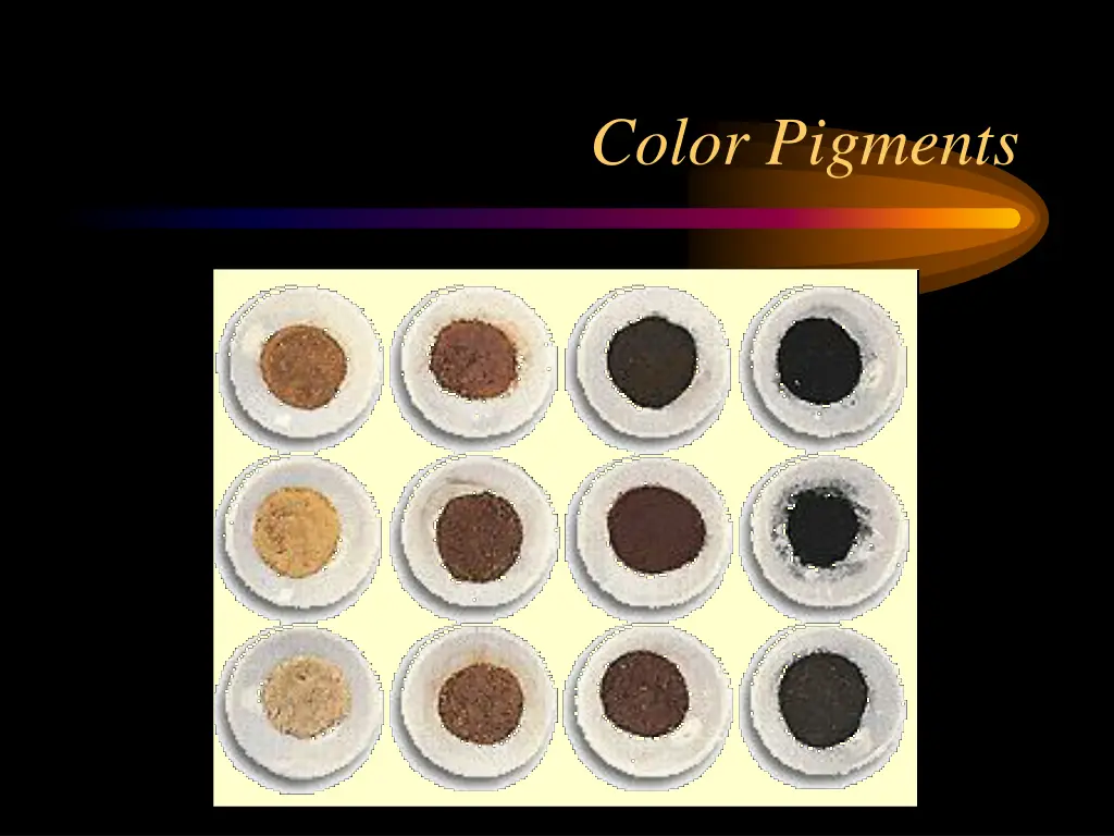 color pigments