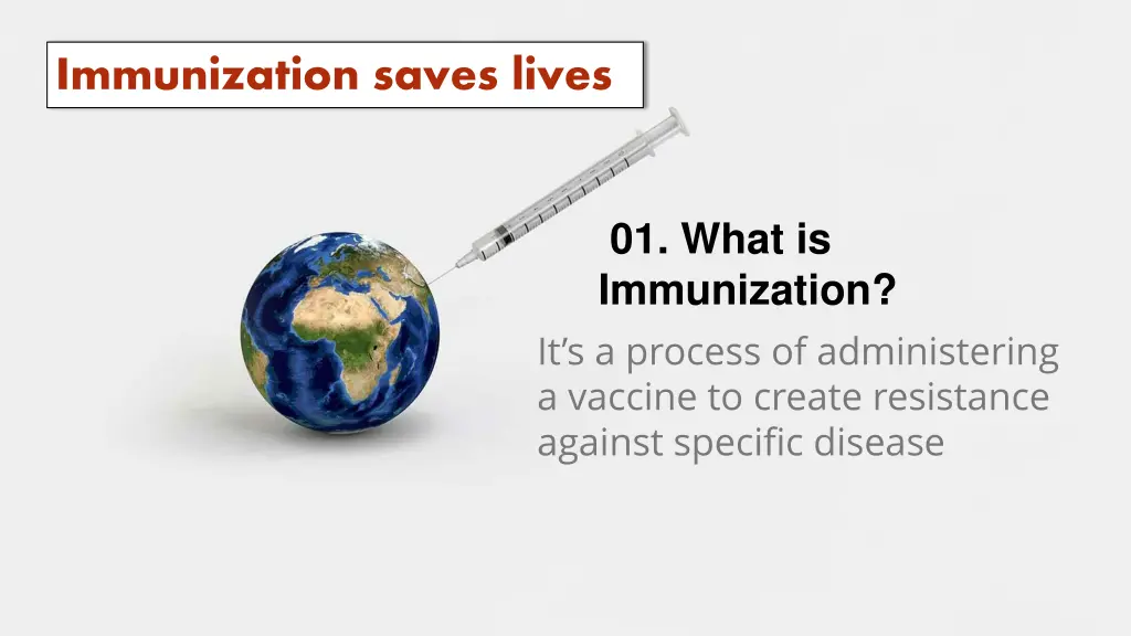 immunization saves lives