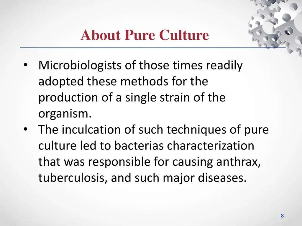 about pure culture 2