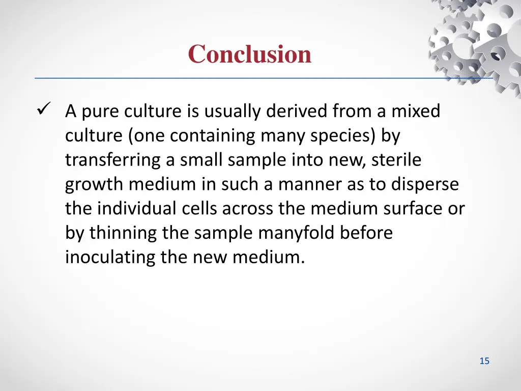 conclusion