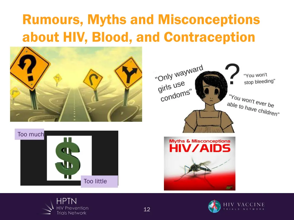 rumours myths and misconceptions about hiv blood