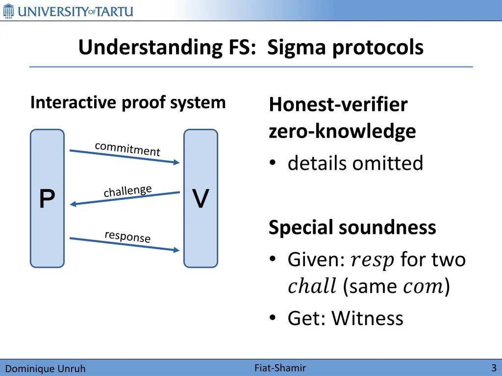 understanding fs sigma protocols
