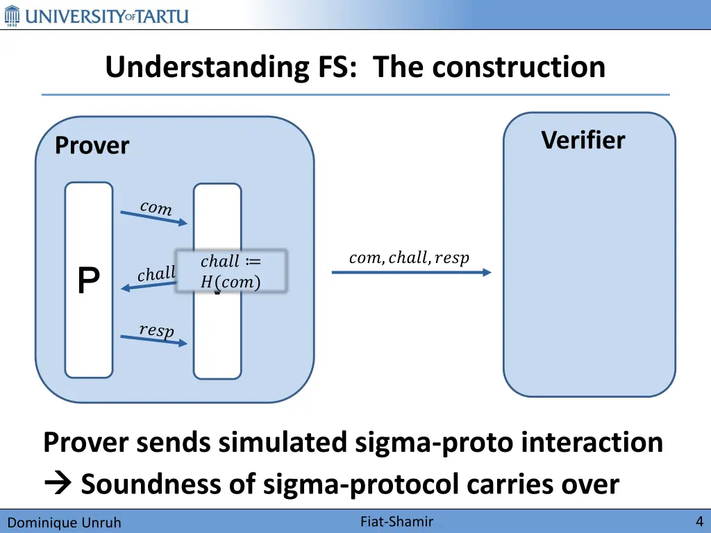 understanding fs the construction