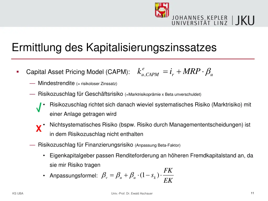 ermittlung des kapitalisierungszinssatzes 1