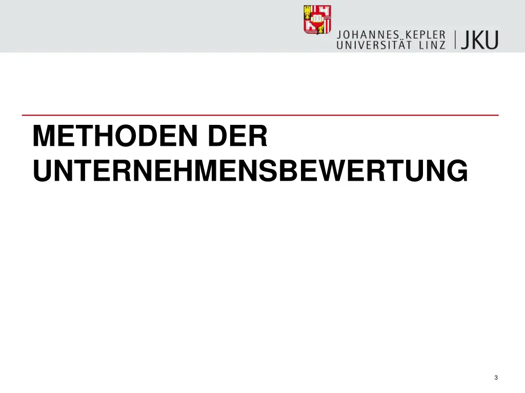 methoden der unternehmensbewertung