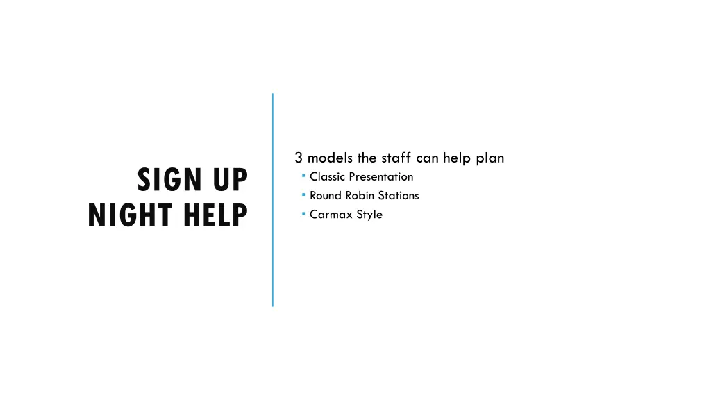 3 models the staff can help plan classic
