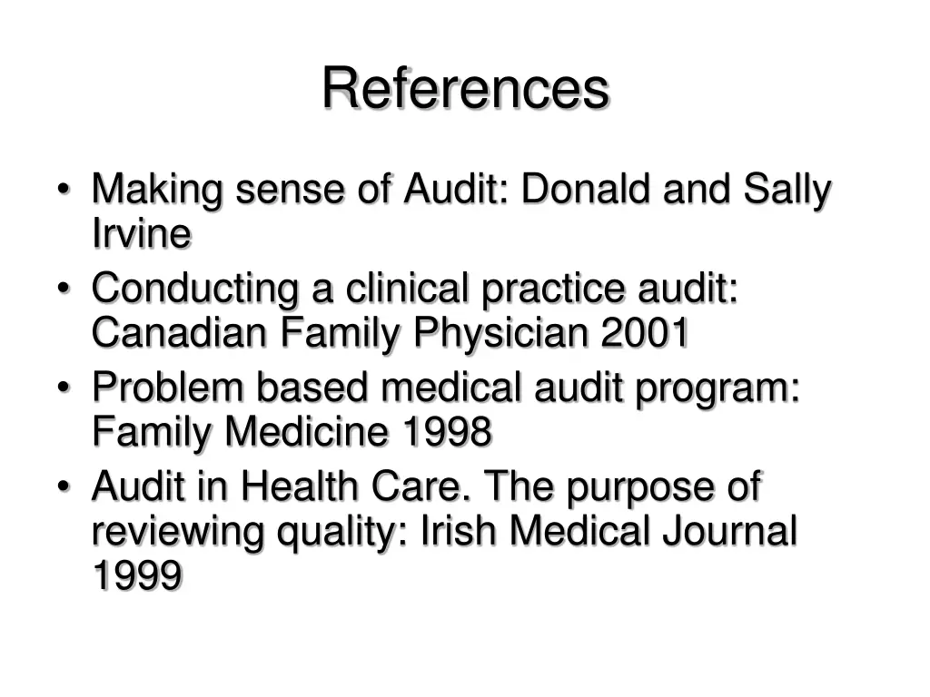 references
