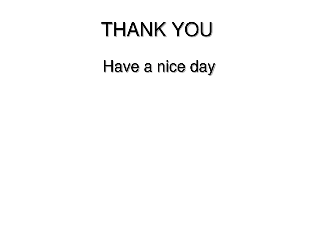 thank you