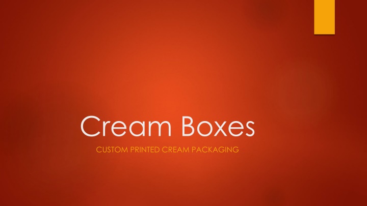 cream boxes custom printed cream packaging